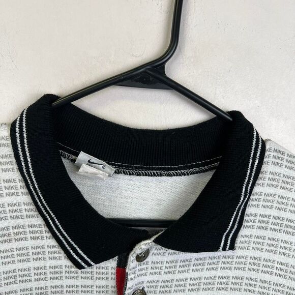 Vintage 90s Nike All Over Print Polo Shirt Size XL - Picture 6 of 8